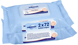 سانوسان مناديل - Sanosan Wipes (2×72PC)