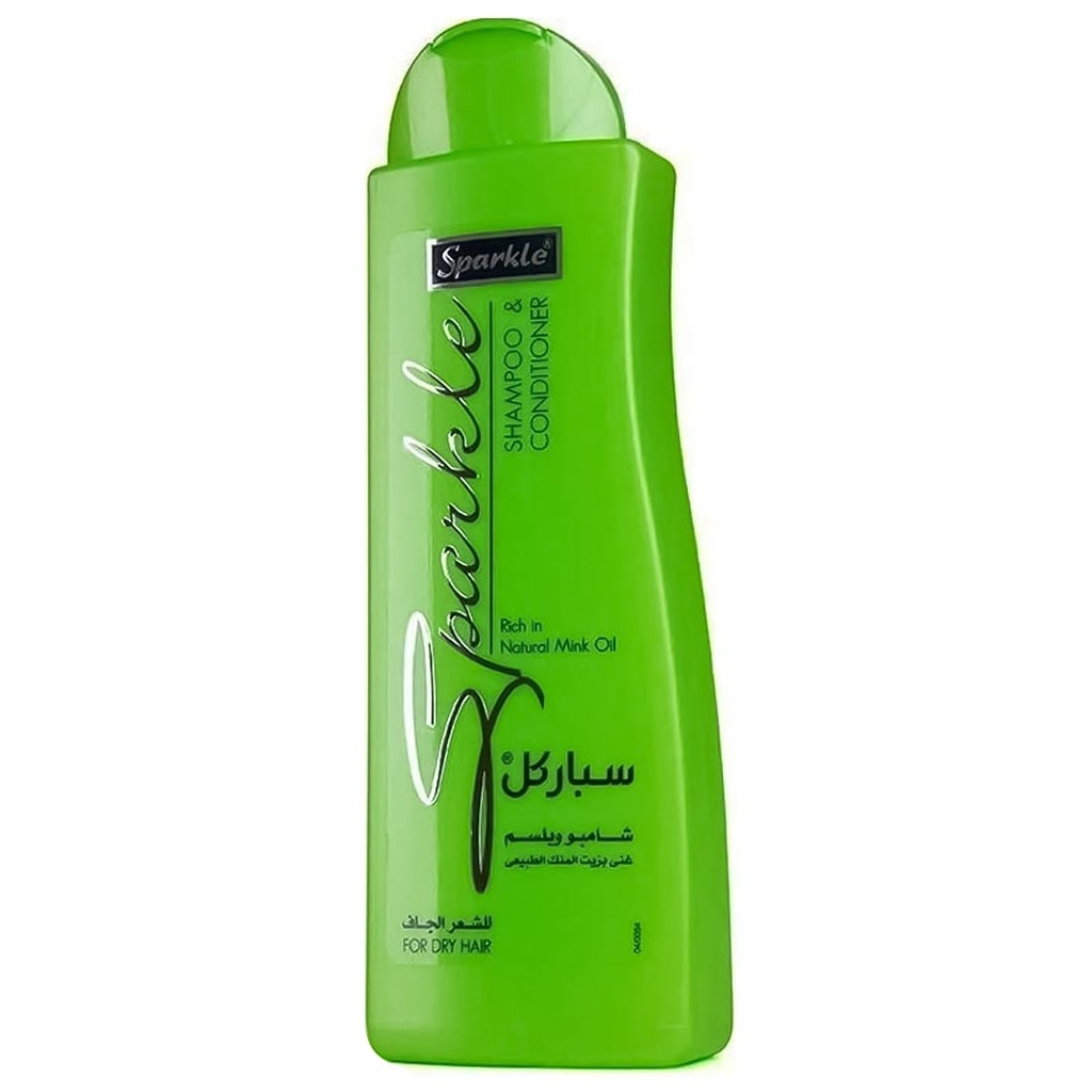 سباركل شامبو - Sparkle Shampoo (كبار, 600ml, جاف, بدون)