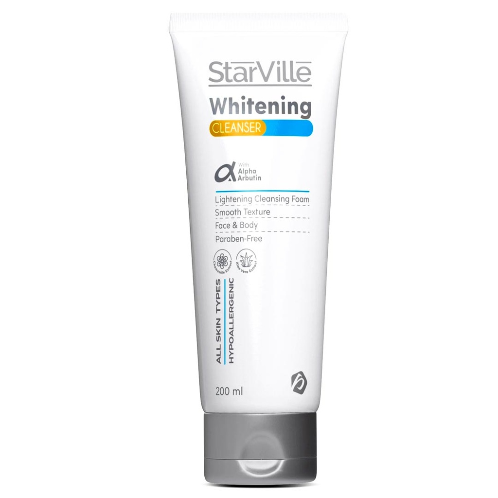 ستارفيل تفتيح منظف وجه&جسم - StarVille Whitening Cleanser Face&Body (200ml)