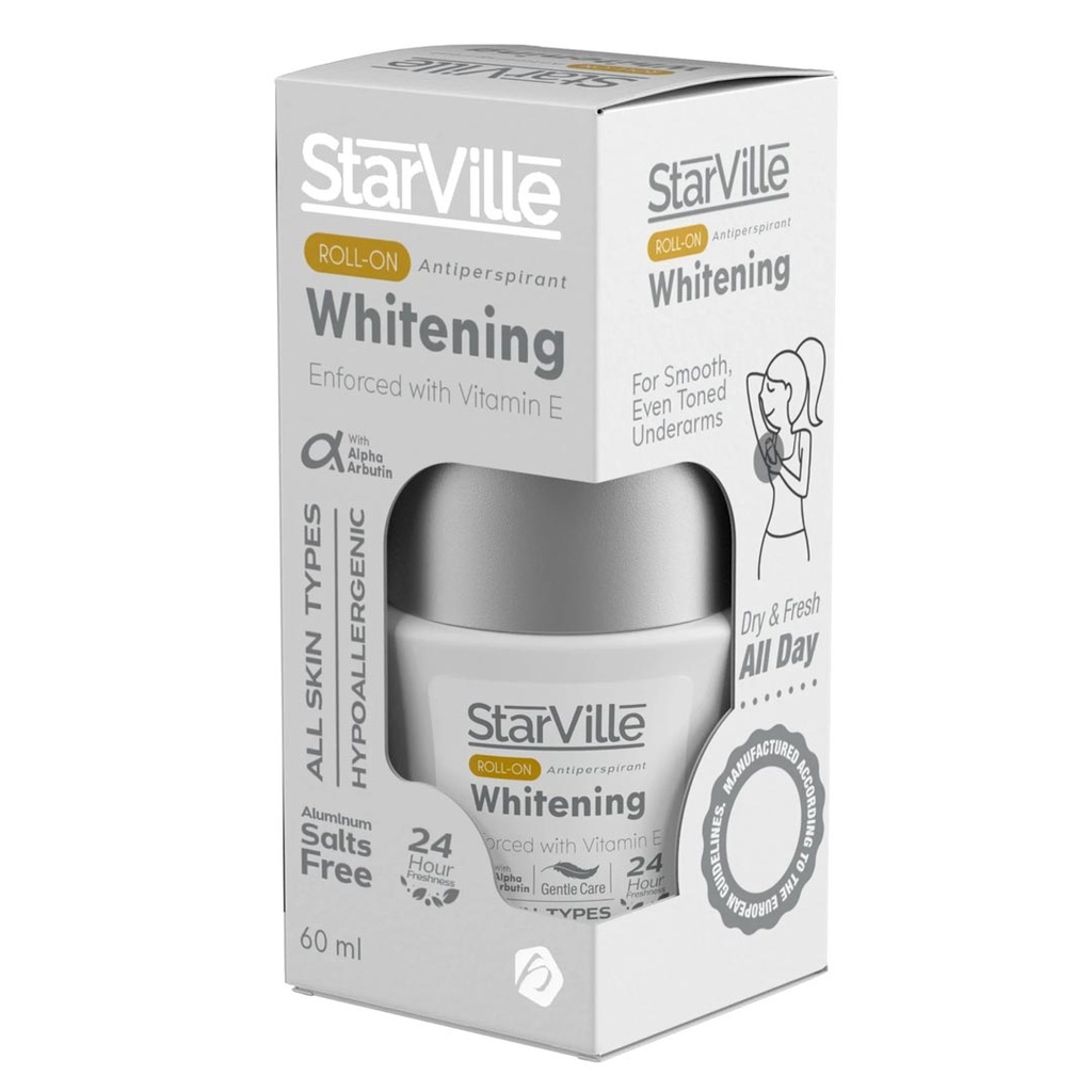 ستارفيل رول اون - StarVille Roll On (Woman, 60ml, without a smell)
