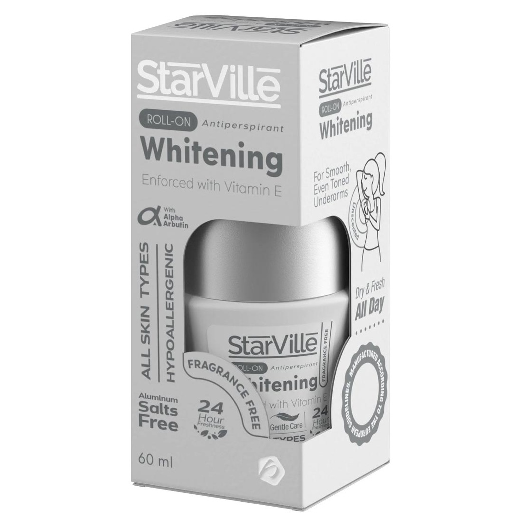 ستارفيل رول اون - StarVille Roll On (نسائى, 60ml, خالى من العطور)