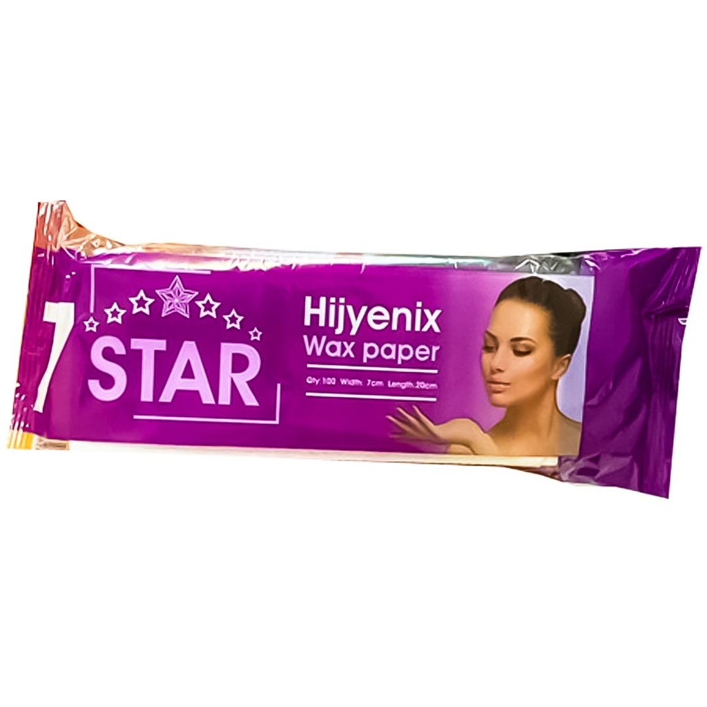 سفن ستار مناديل شمع - 7Star Wax Wipes 100Psc