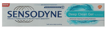 سنسوداين - Sensodyne (50ml, جل عميق التنظيف, بدون)