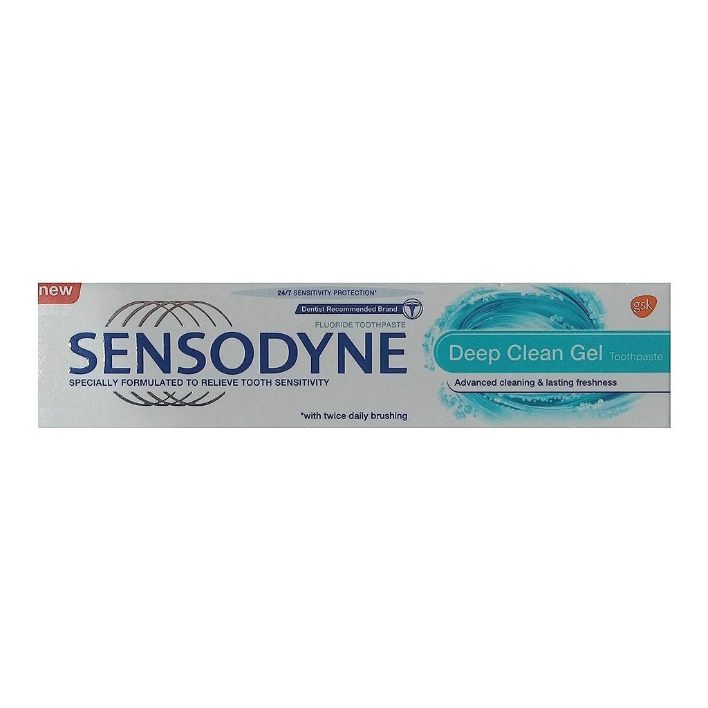 سنسوداين جل عميق التنظيف - Sensodyne Deep Clean Gel (100ml, بدون)