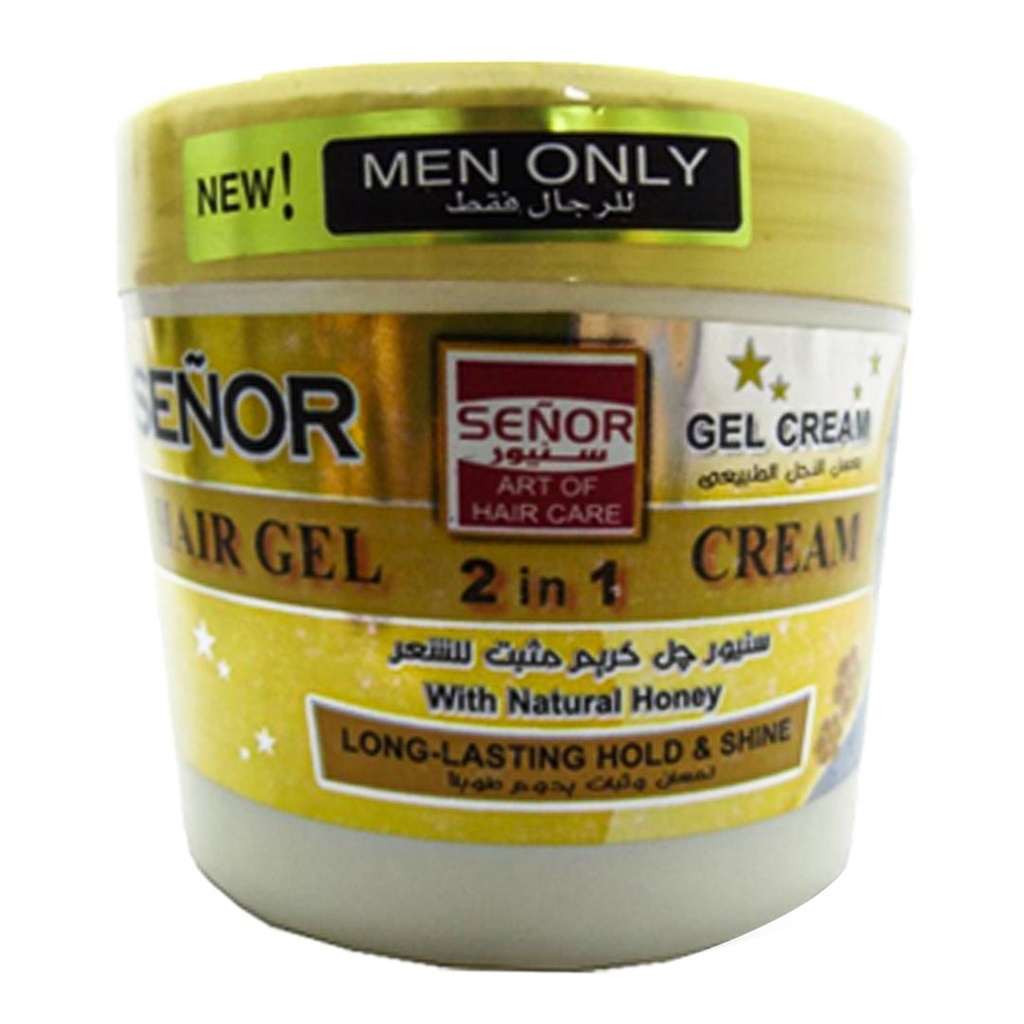 سنيور كريم شعر - Senior Hair Cream (كريم جل, 250ml, عسل)
