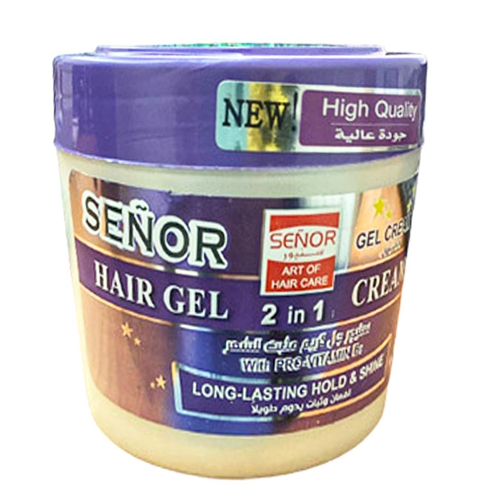 سنيور كريم شعر - Senior Hair Cream (كريم جل, 250ml, بانثينول)