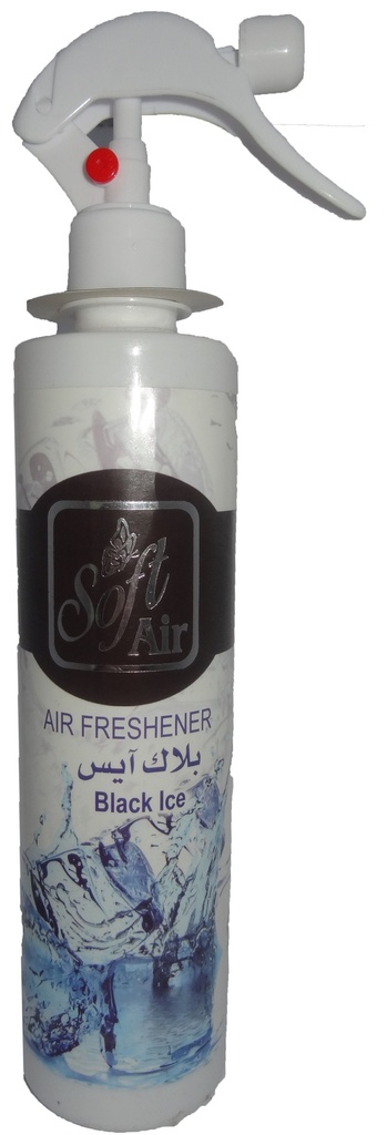 سوفت ملطف جو - Soft Air Freshner (425ml, بلاك ايس)
