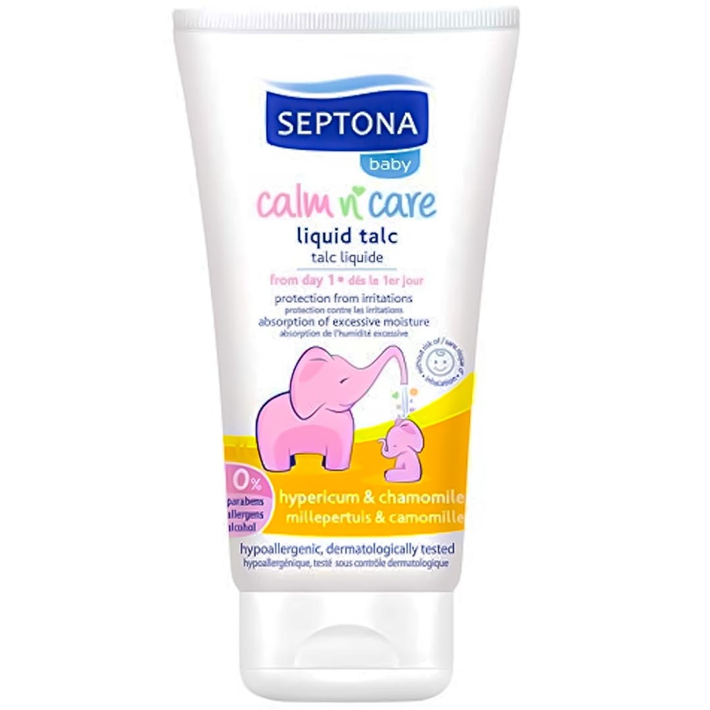 سيبتونا بودر سائلة - Septona Liquid Talc (150ml, بابونج, No:4278, بدون)