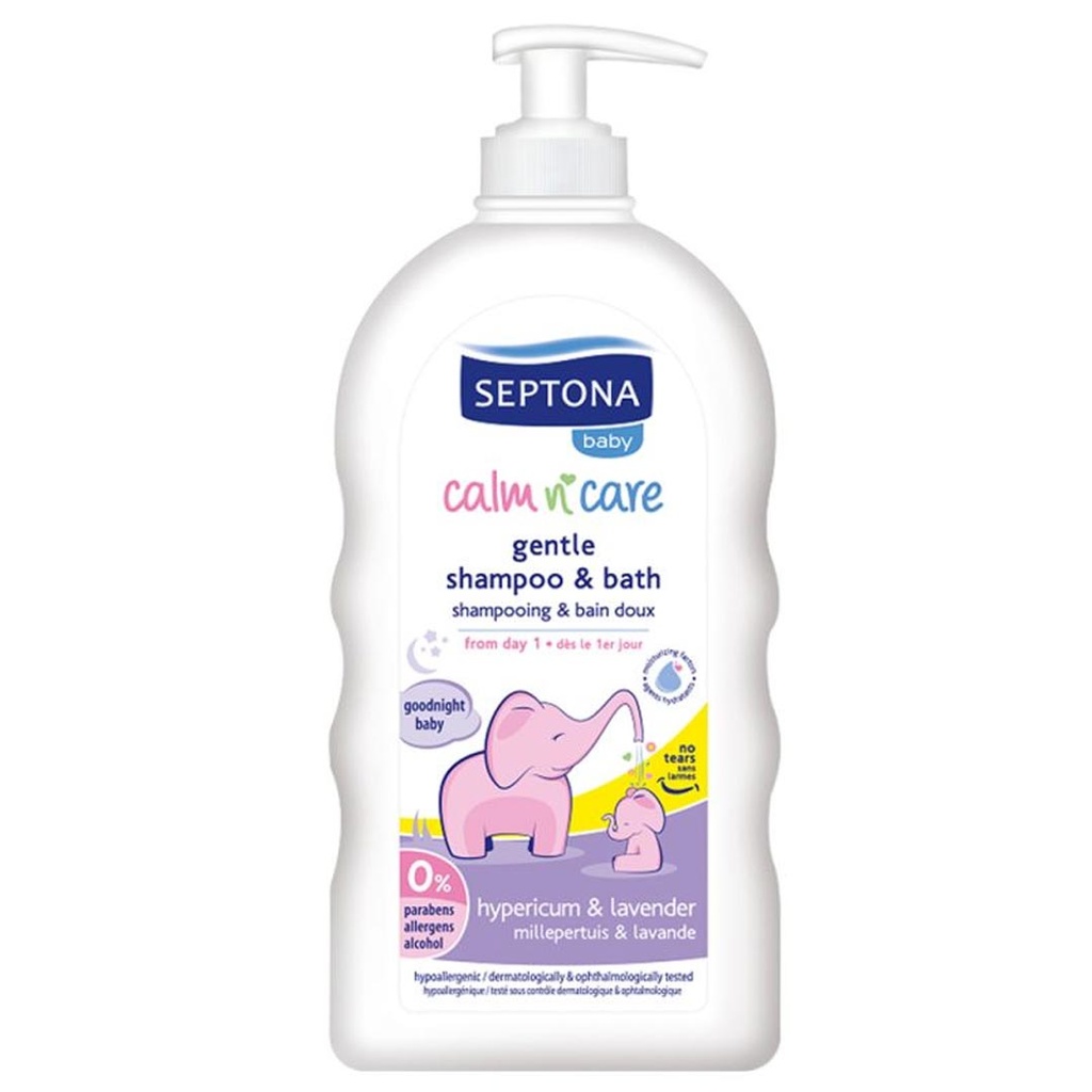 سيبتونا شامبو & شاور - Septona Shampoo & Bath (500ml, لافندر, No:4218, بدون)