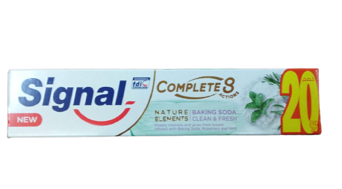 سيجنال - Signal (كومبليت 8, جميعا, 50ml, نعناع طبيعى, خصم 20%)