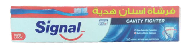 سيجنال - Signal 12Psc (Cavity Fighter, All, 50ml, Normal, Brush Free)