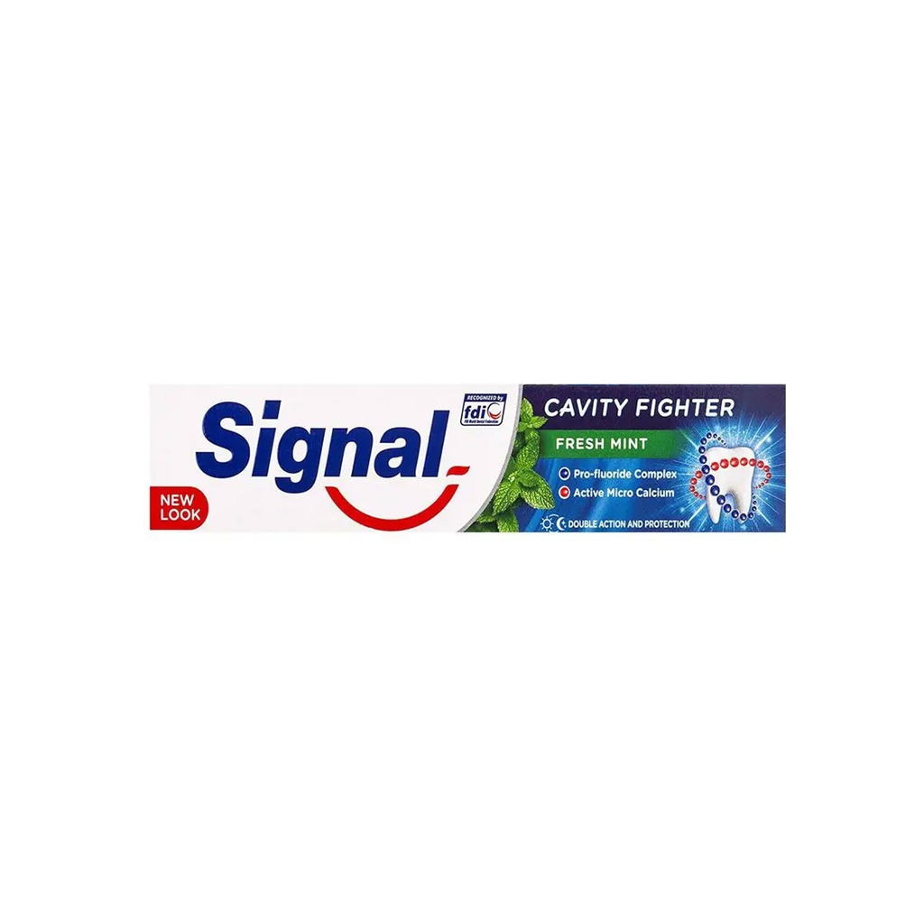 سيجنال مكافح التسوس نعناع منعش - Signal Cavity Fighter Fresh Mint (120ml, بدون)