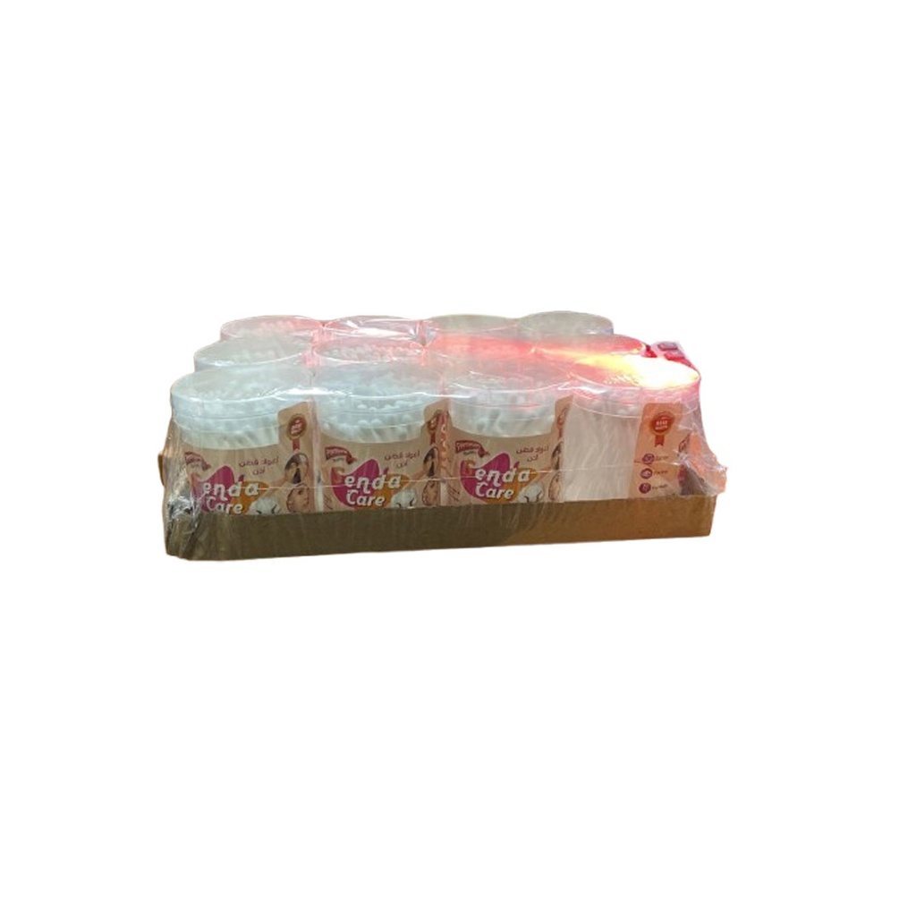 سيندا كير قطن عود - Senda care Cotton Swabs 100Pcs