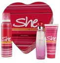 شى طقم - She Set (50ml+150ml+75ml, فن)