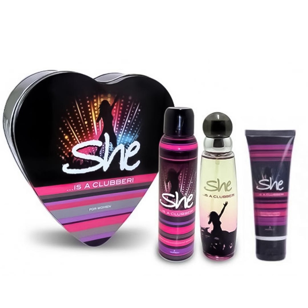 شى طقم - She Set (50ml+150ml+75ml, كليبر)