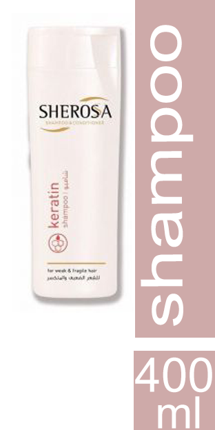 شيروزا شامبو - Sherosa Shampo (400ml, Keratin)