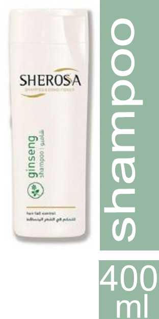 شيروزا شامبو - Sherosa Shampo (400ml, Ginseng)