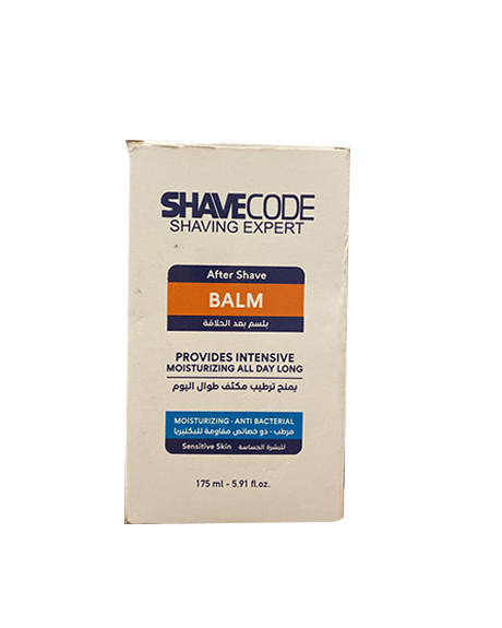 شيف كود بلسم بعد الحلاقة - Shavecode After Shave Balm (175ml, بشرة حساسة)