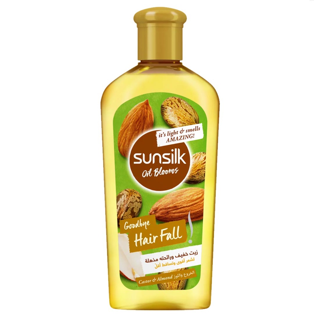 صانسيلك زيت - Sunsilk Oil (250ml, خروع&لوز)