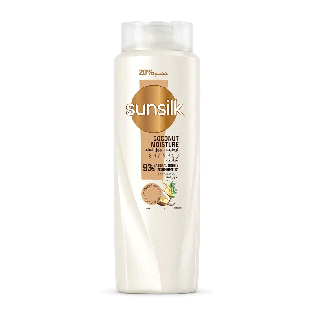 صانسيلك شامبو ناتورال جوز الهند خصم 20% - Sunsilk Shampoo Natural Coconut discount 20%