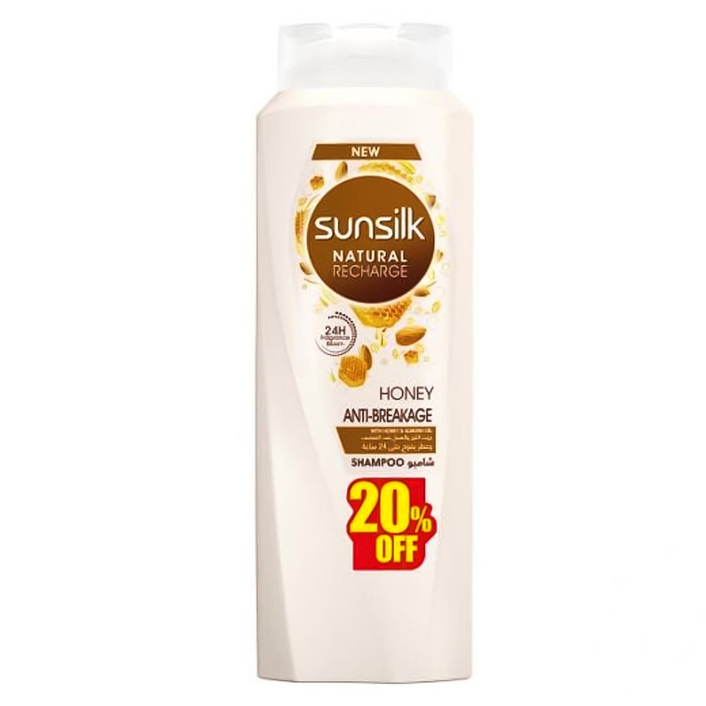 صانسيلك شامبو - Sunsilk Shampoo (600ml, ناتورال جوز الهند, خصم 20%)