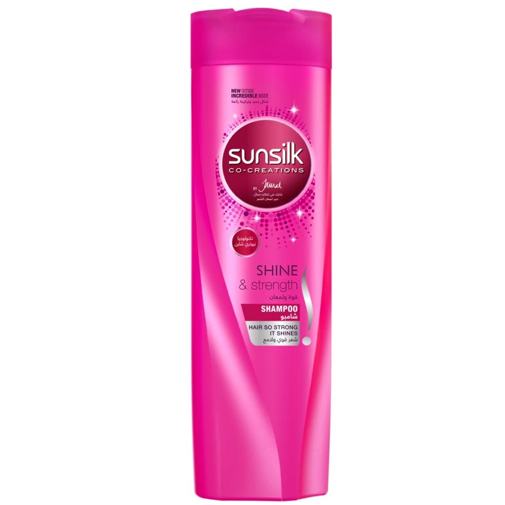 صانسيلك شامبو قوه & لمعان - Sunsilk Shampoo Strength & Shine (180ml)