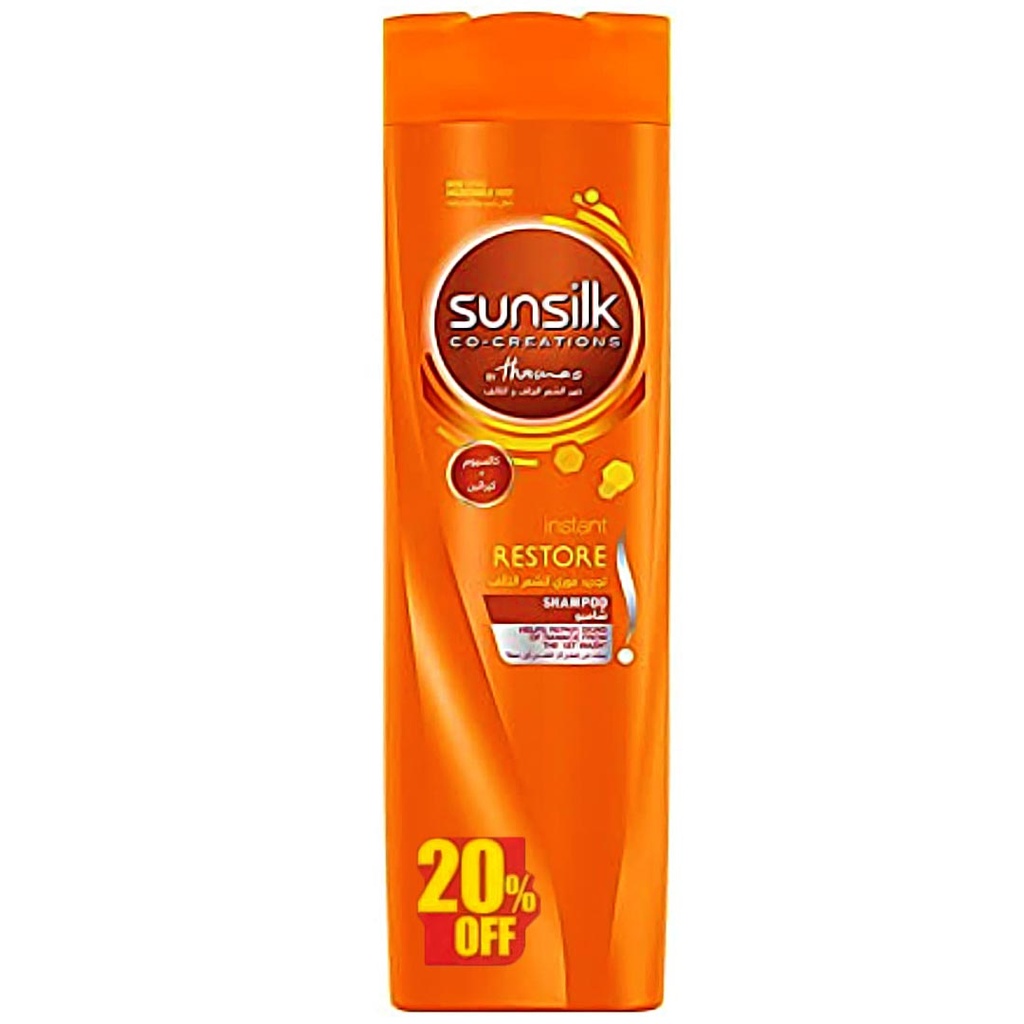 صانسيلك شامبو - Sunsilk Shampoo (180ml, تجديد فورى, خصم 20%)