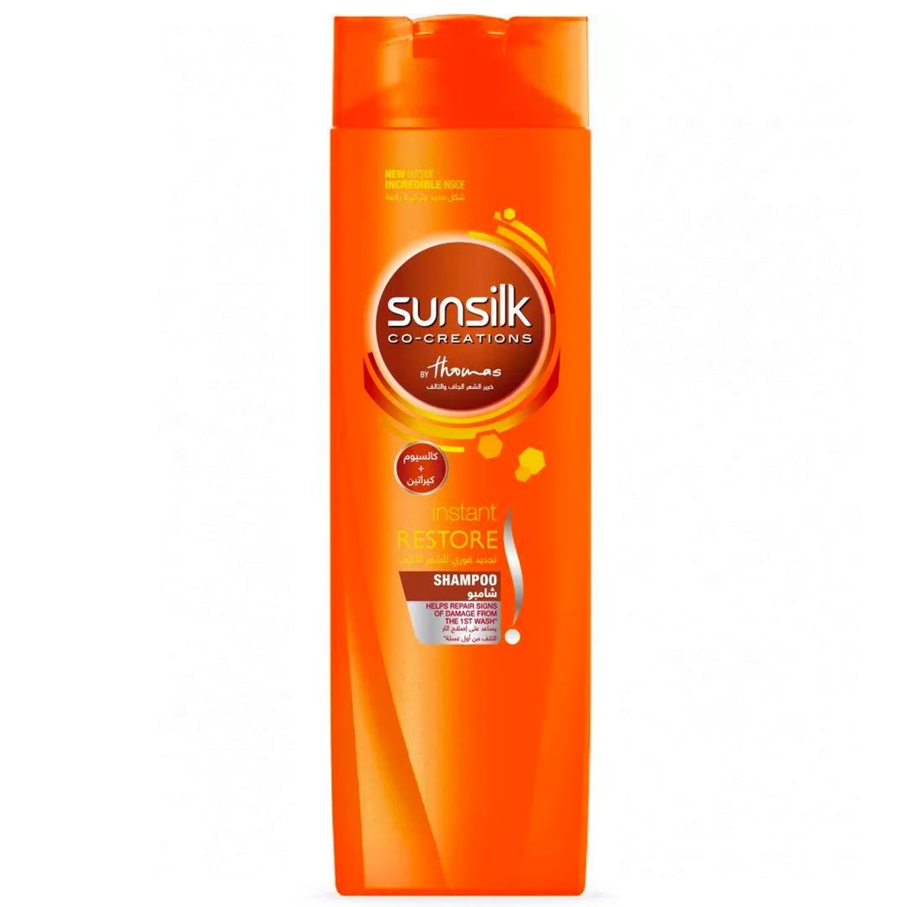 صانسيلك شامبو - Sunsilk Shampoo (600ml, اصلاح فورى, بدون)