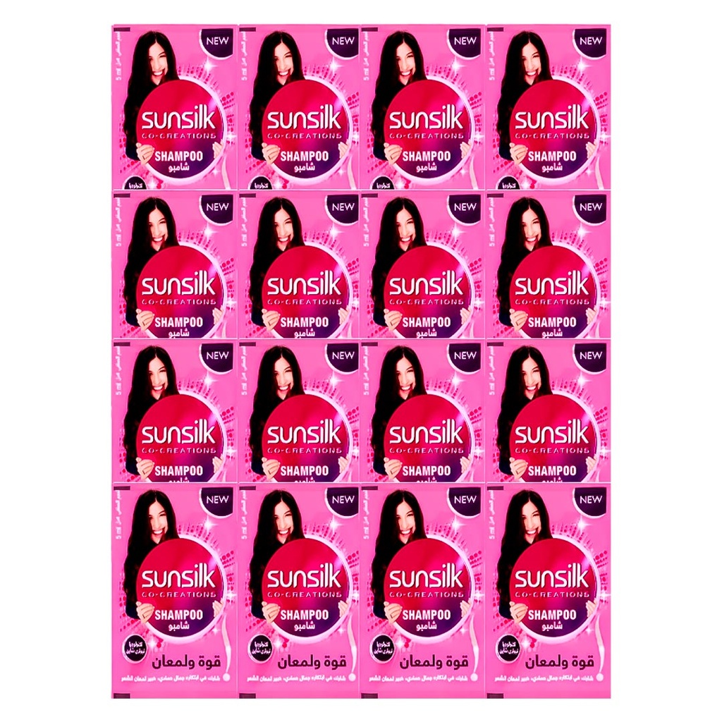 صانسيلك شامبو - Sunsilk Shampoo 7ml (7ml, لمعان&قوة, بدون)
