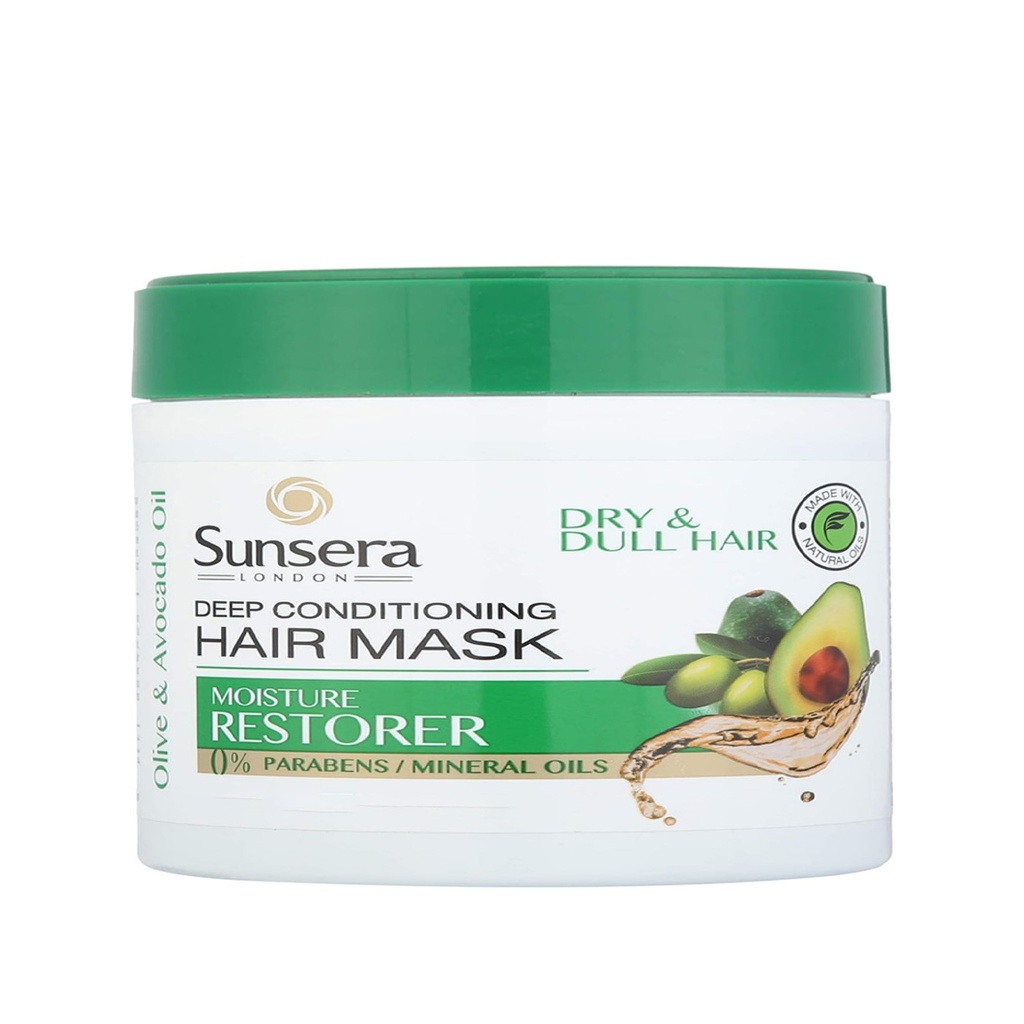 صن صيرا حمام كريم - Sunsera Hair Mask (300ml, زيتون&افوكادو)