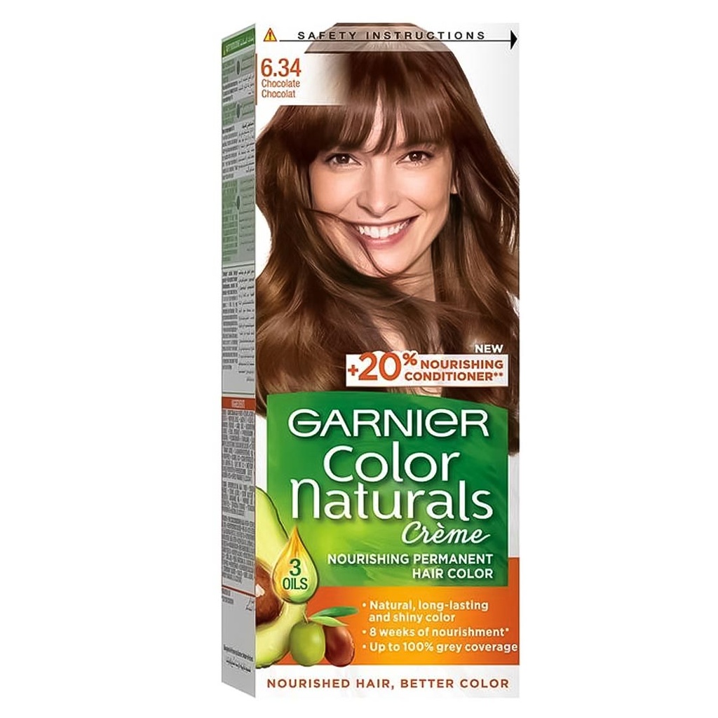 غارنية صبغة - Garnier Color (40ml, بدون, بنى شوكولاتة 34-6)