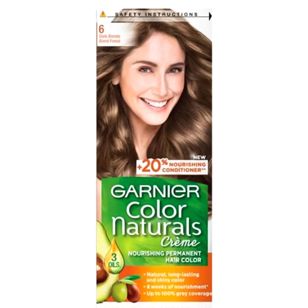 غارنية صبغة - Garnier Color (40ml, بدون, اشقر غامق 6)