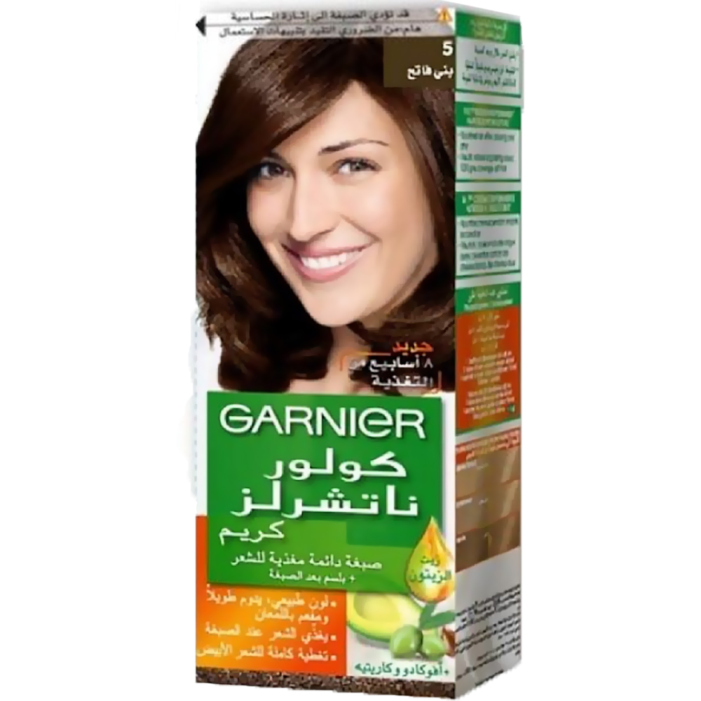غارنية صبغة - Garnier Color (40ml, بدون, بنى فاتح 5)