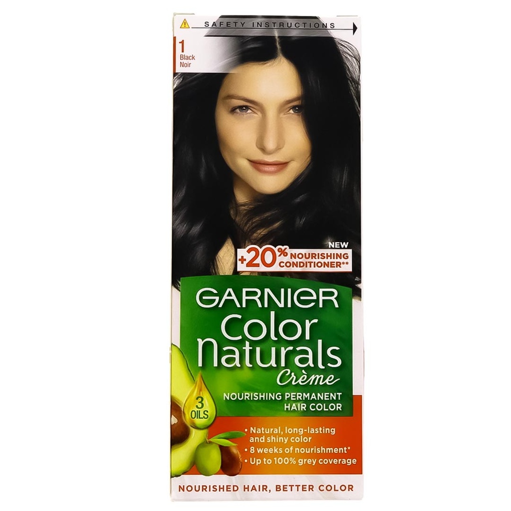 غارنية صبغة - Garnier Color (40ml, بدون, اسود 1)