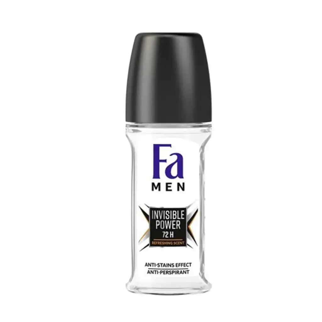 فا رول اون - Fa Roll On Men (رجالى, 50ml, انفيزيبل باور)