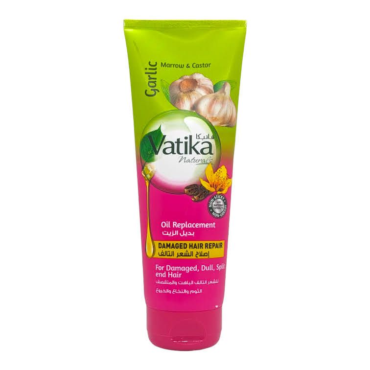 فاتيكا بديل زيت - Vatika Oil Replacement (200ml, اصلاح الشعر التالف)