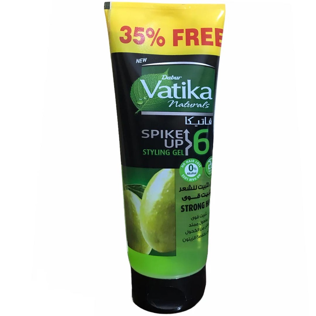 فاتيكا جل - Vatika Gel (امبوبة, 185ml, سبايك اب 6, زيادة 35%)