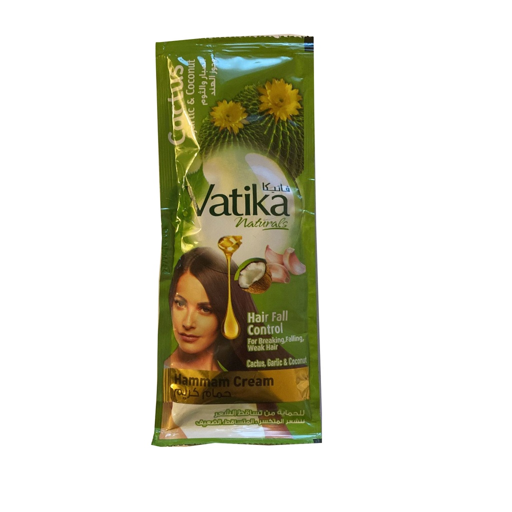 فاتيكا حمام كريم - Vatika Hair Mask 35g (35g, حماية تساقط, بدون)
