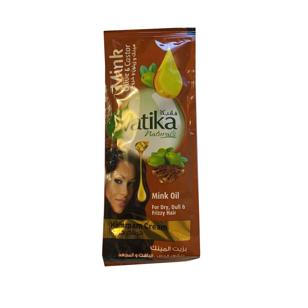 فاتيكا حمام كريم - Vatika Hair Mask 35g (35g, مينك, بدون)
