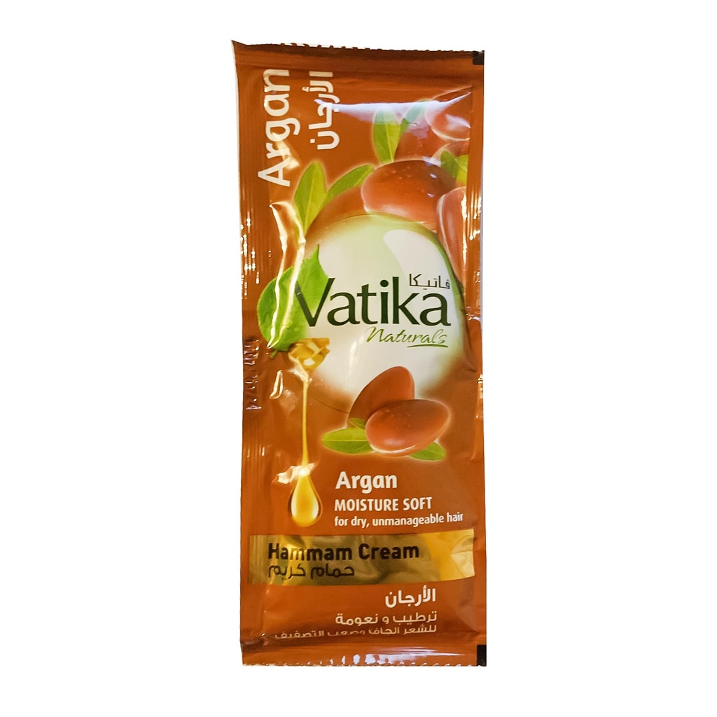 فاتيكا حمام كريم - Vatika Hair Mask 35g (35g, ارجان, بدون)