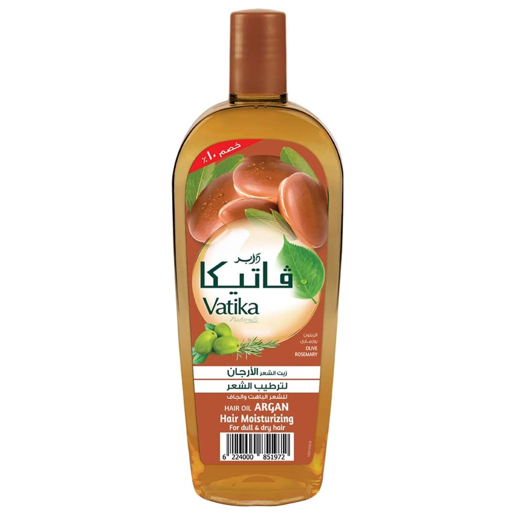 فاتيكا زيت - Vatika Oil (180ml, ارجان, خصم 10%)
