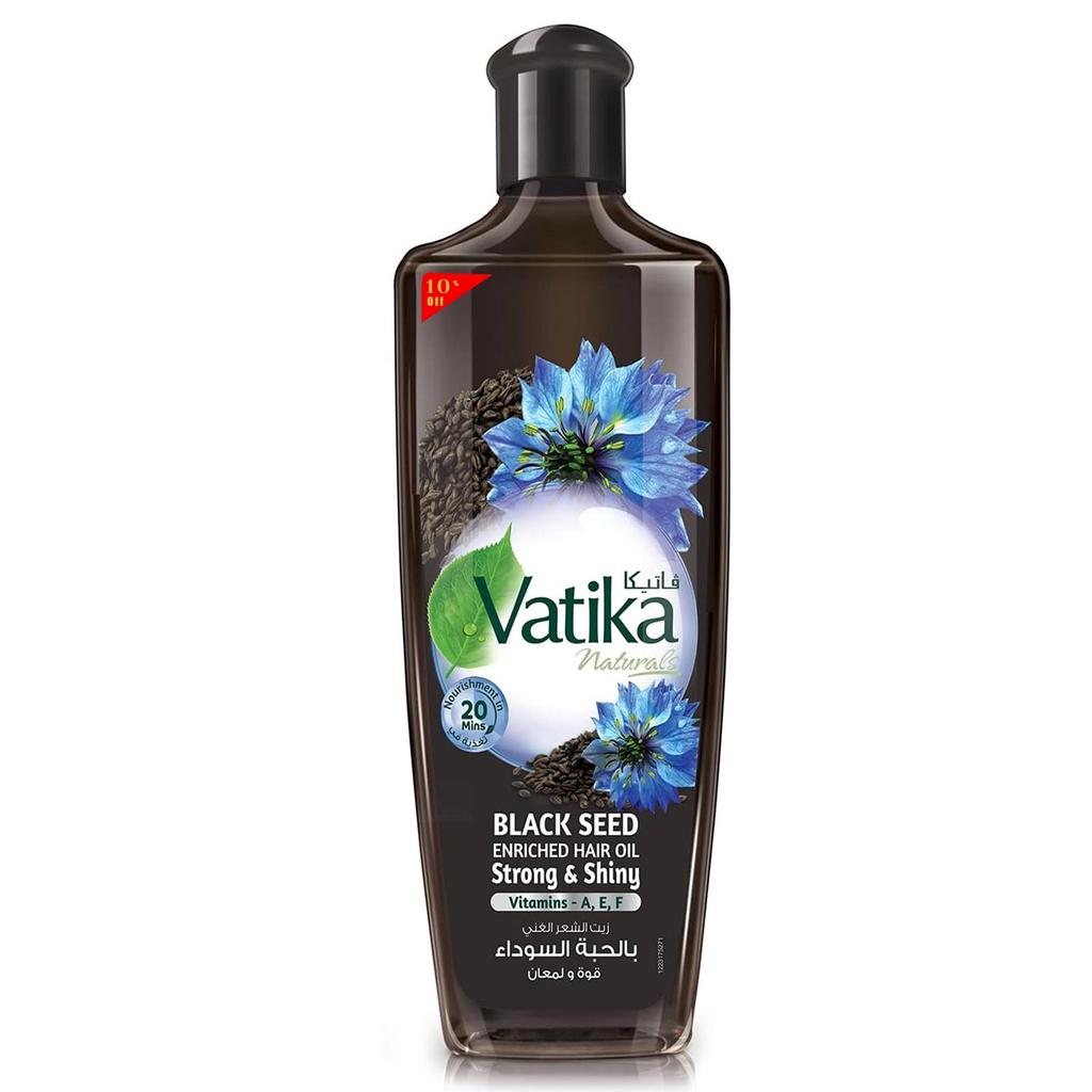 فاتيكا زيت حبة سوداء - Vatika Oil Black Seed (90ml, خصم 10%)