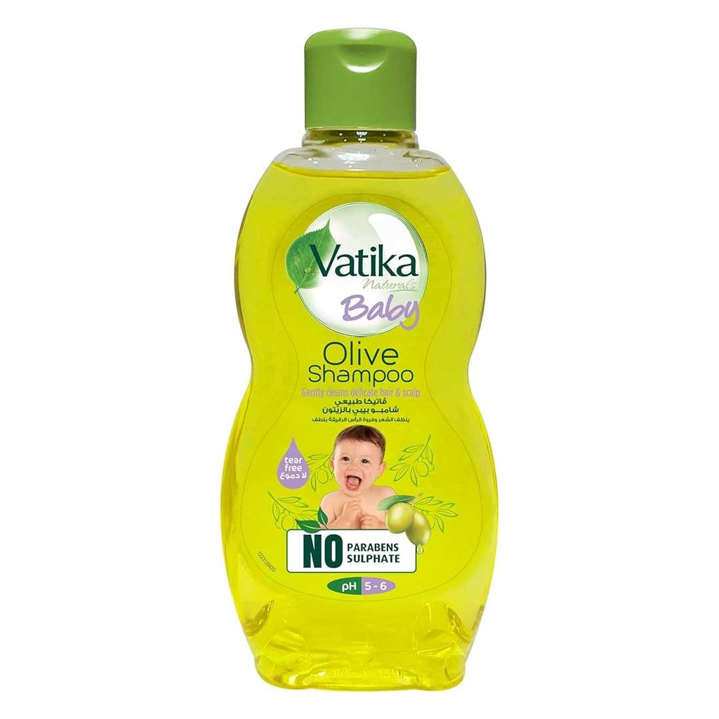 فاتيكا شامبو اطفال - Vatika Shampoo Baby (200ml, زيتون)