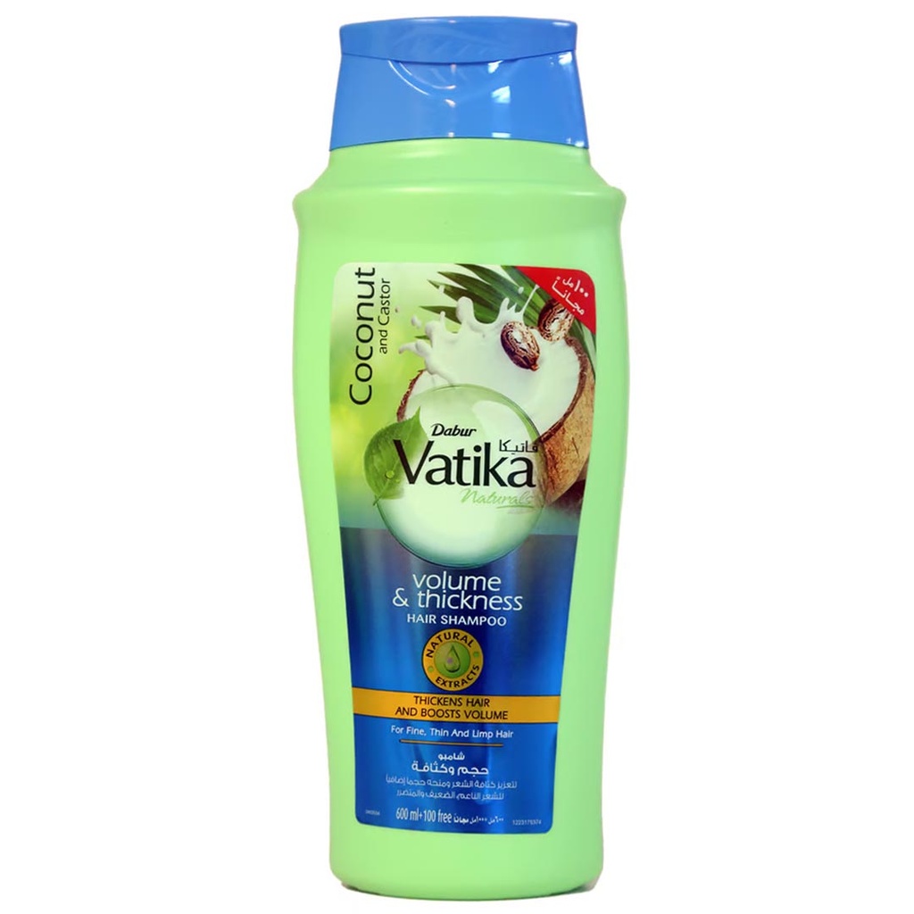 فاتيكا شامبو جوزهند - Vatika Shampoo Coconut (600ml, بدون)