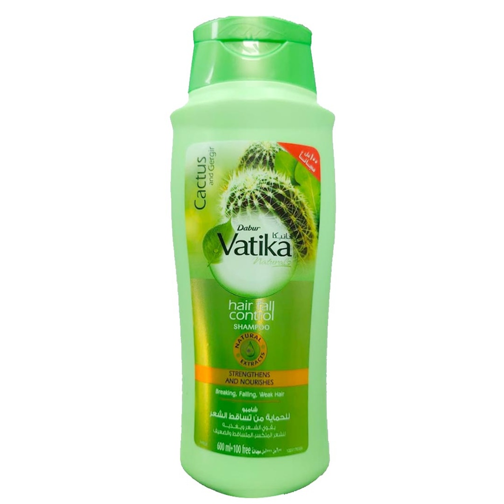 فاتيكا شامبو صبار - Vatika Shampoo Cactus (600ml, بدون)