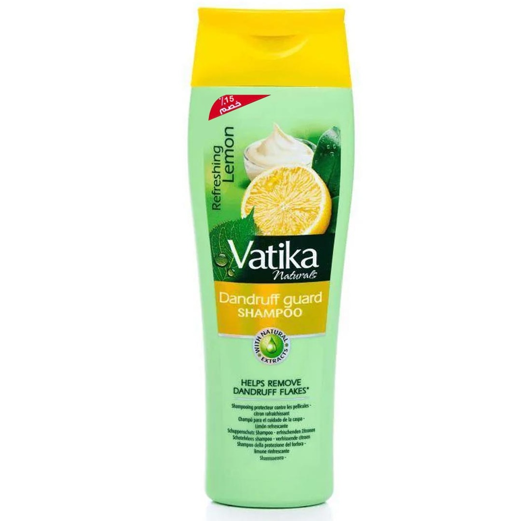 فاتيكا شامبو ليمون - Vatika Shampoo Lemon (180ml, خصم 15%)