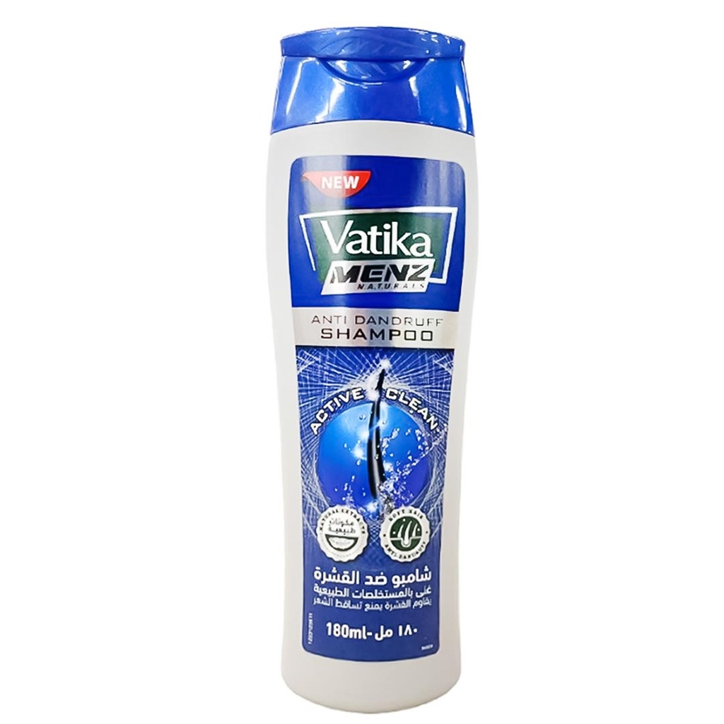 فاتيكا شامبو رجالى ضد القشرة - Vatika Shampoo Menz Anti Dandruff (180ml)