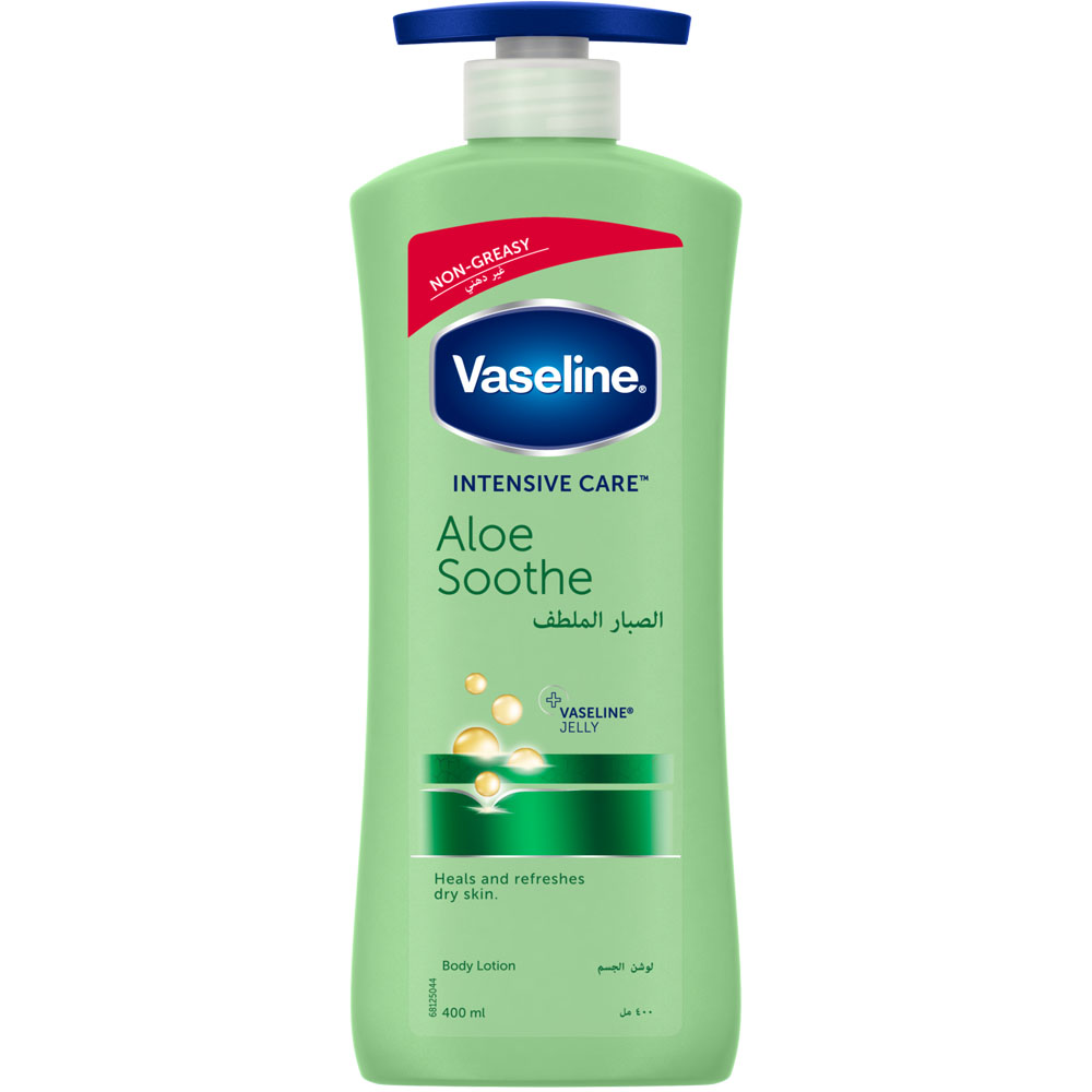 فازلين لوشن - Vaseline Lotion (400ml, صبار ملطف, بدون)