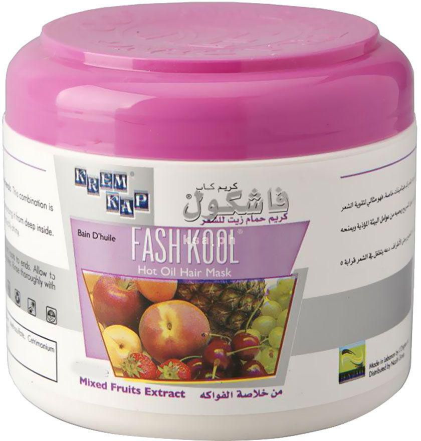 فاشكول حمام كريم - Fashkool Hair Mask (500ml, فواكة)