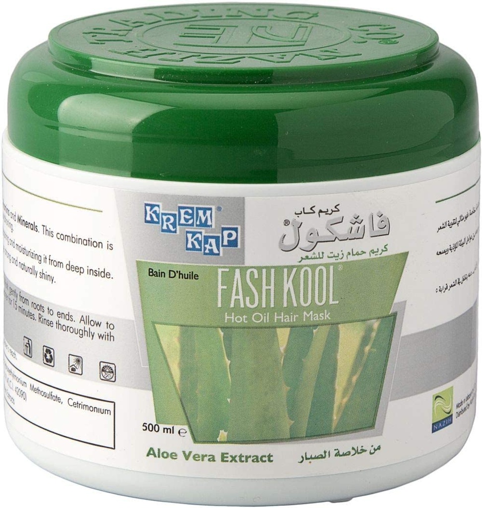 فاشكول حمام كريم - Fashkool Hair Mask (500ml, AleoVera)